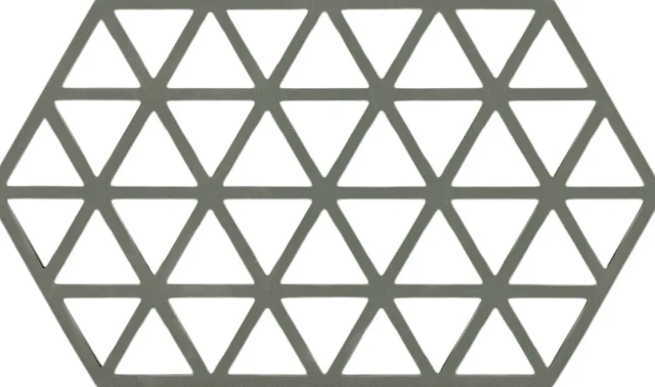 Zone Denmark Triangles Bordskåner 24x14 cm, Olive Taupe