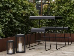Best Zone Denmark Firefly Lanterne LED H30 cm, Sort