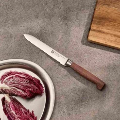 Zwilling Urteknive Og Grøntsagsknive > **** VIER STERNE Wood Tomatkniv 13 cm, Kotibé-træ