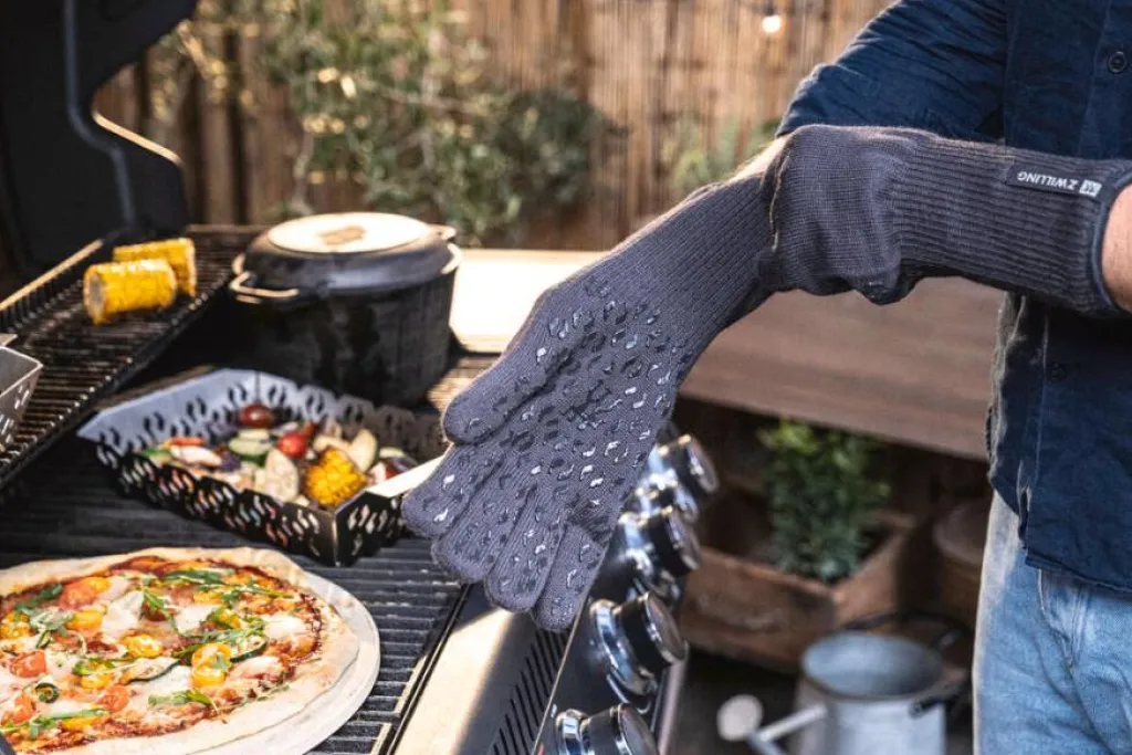 New BBQ+ Grillhandsker 2 stk, Antracit Køkkentekstiler