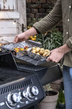 Best BBQ+ Grillplade 45x30 cm, Stål Uderum