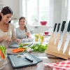 Discount FOUR STAR Tomatkniv Bølgeskær 13 cm, Sort Urteknive Og Grøntsagsknive