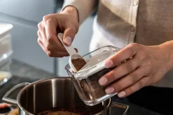 Zwilling Fresh & Save CUBE Indsats m. Måleske t. Opbevaringsboks 320 ml, 2S, 3S og 4S, Hvid