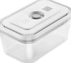 New Fresh & Save Vakuumboks M/950 ml, Klar/Hvid Vakuumpakkere Og Tilbehør|Opbevaring Til Køkkenet