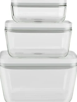 Fresh & Save Vakuumbokssæt 3 stk, Vakuumpakkere Og Tilbehør|Opbevaring Til Køkkenet