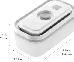 Discount Zwilling Fresh & Save Vakuumboks S/400 ml, Semitransparent/Hvid