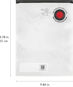 Zwilling Vakuumpakkere Og Tilbehør|Opbevaring Til Køkkenet > Fresh & Save Vakuumposer 10 stk. M/4 L, Transparent