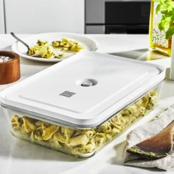 New Fresh & Save Vakuumfad 2,85 L, Klar/Hvid Vakuumpakkere Og Tilbehør|Opbevaring Til Køkkenet