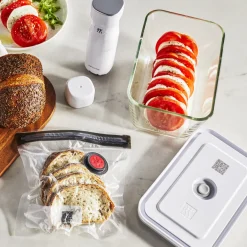 Zwilling Fresh & Save Vakuumstartersæt 7 Dele, Klar/Hvid