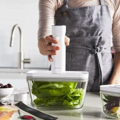 Zwilling Fresh & Save Vakuumstartersæt 7 Dele, Klar/Hvid