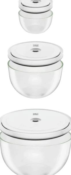 Zwilling Vakuumpakkere Og Tilbehør > Fresh & Save Vakuum Skålesæt m. Låg 3 stk,