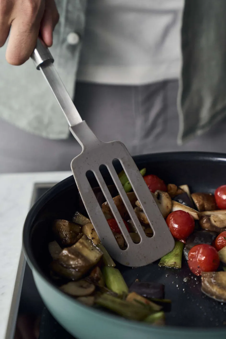 Outlet Zwilling Pure Stegepande m. Keramisk Belægning , Grøn