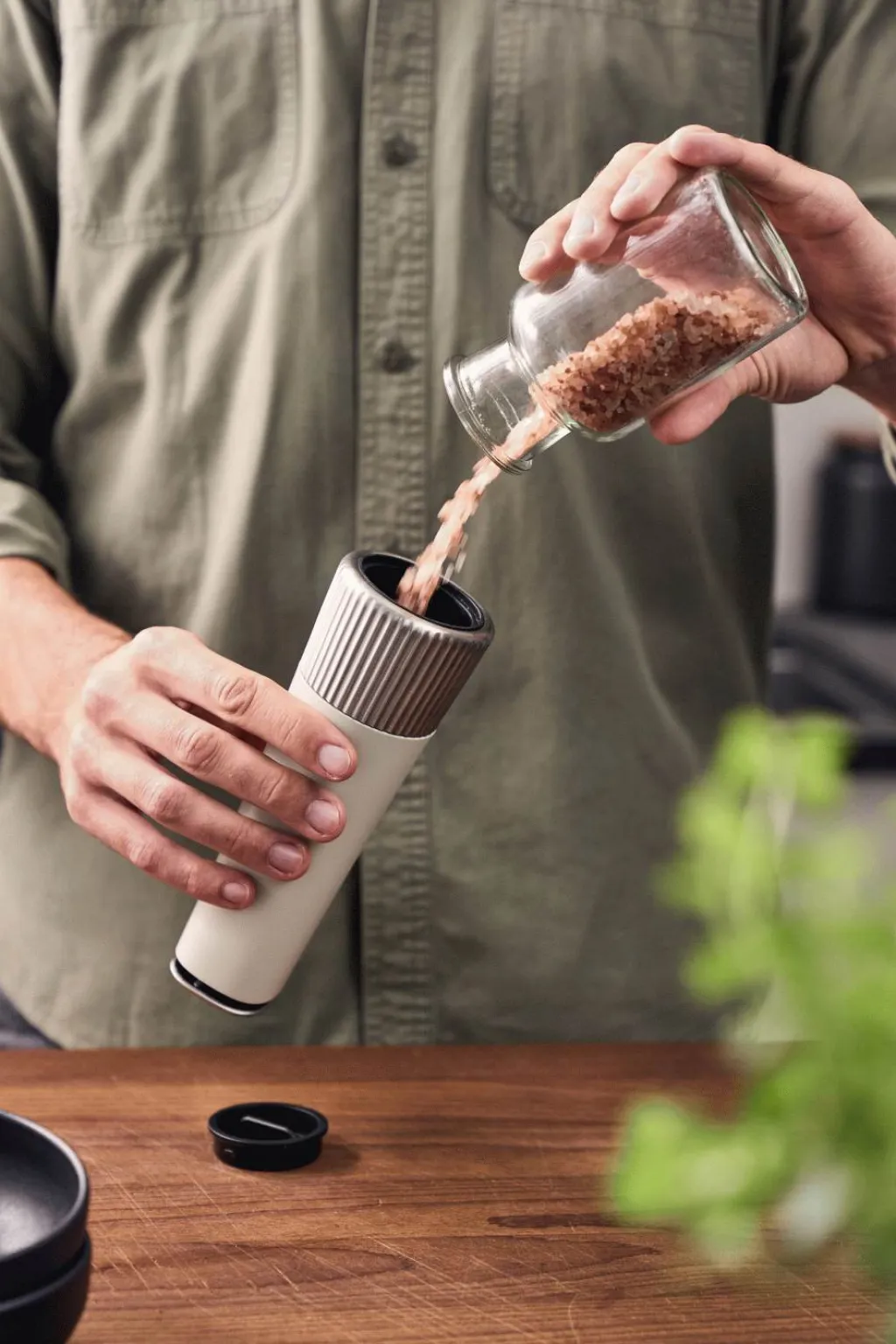 Best Spices Kryddermøllesæt H18,6 cm, Elfenbensort Salt Og Peber|Salt Og Peber