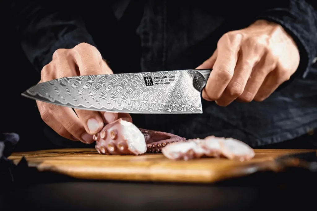 Zwilling Kokkeknive > Tanrei Kokkekniv 20 cm, Micarta