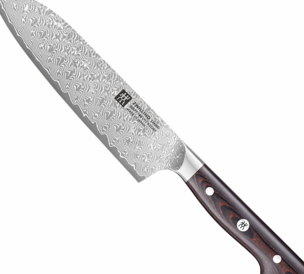 Zwilling Japanske Knive > Tanrei Santokukniv 18 cm, Micarta