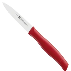 Best TWIN Grip XS Spids Urtekniv 9 cm, Rød Urteknive Og Grøntsagsknive