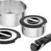 Clearance Zwilling Unlock Grydesæt 5 Dele, Sølv