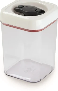 Discount Zyliss Twist & Seal Opbevaringsboks 1 L, Hvid